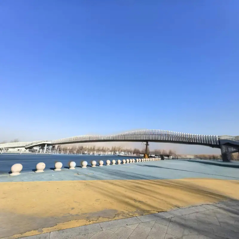 철강 구조 보행자 교량의 이점은 무엇입니까?
